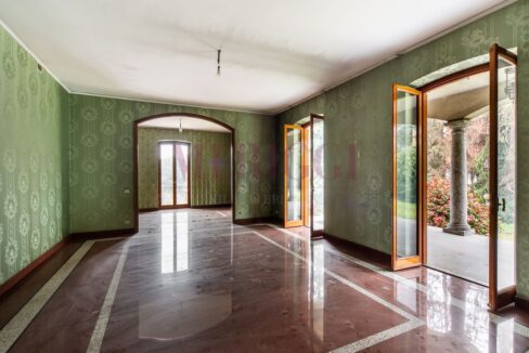 salone e vista - villa a seveso - meriggi